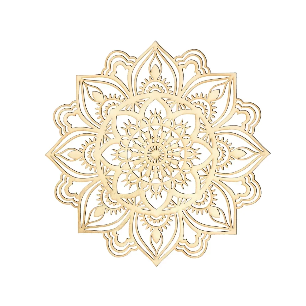 Moroccan metal wall decor to enhance your living room with Indian and mandala design, feel in perfect harmony with the nature.