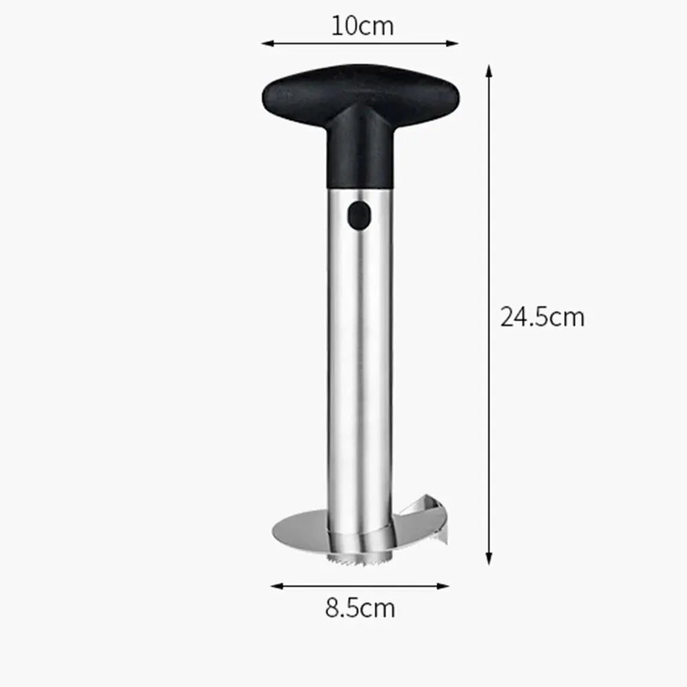 1PCS Pineapple Peeler, Pineapple Corer, Fruit Slicer, Simple Slicer, Peeler, and Kitchen Gadget Delivery Made Simple with Spot Stainless Steel
