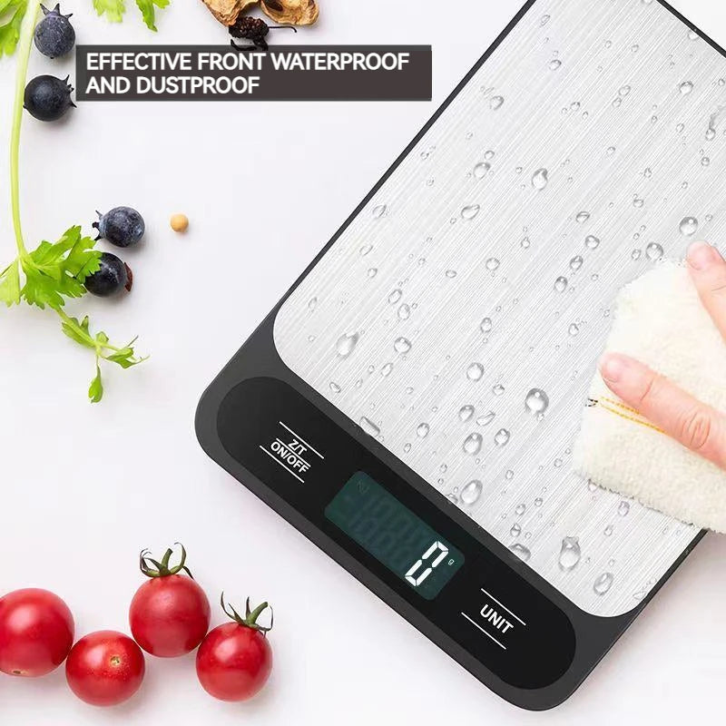 Digital Kitchen Scale Baking Gram Weight Scales LCD Digital Display Electronic Table Scale Personal Healthy Diet Food Scale 10kg