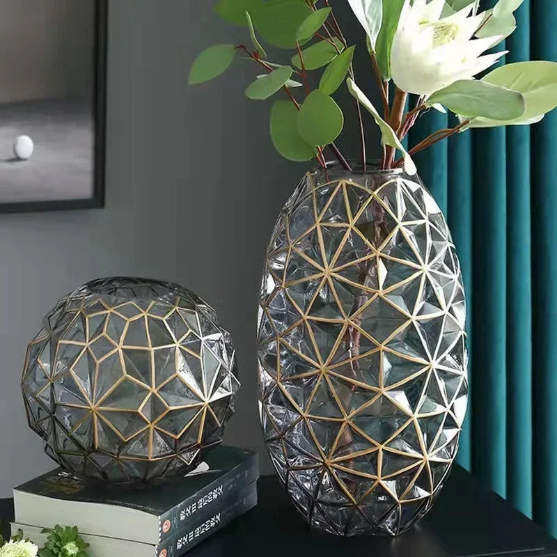 Glass Vase Living Room Decoration For Living Room