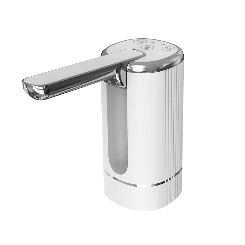 Foldable Water Bottle Pump Water Dispensers Pump for Automatic Dispensing Home Electric Water Dispenser with Button Control