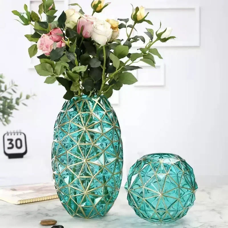 Glass Vase Living Room Decoration For Living Room
