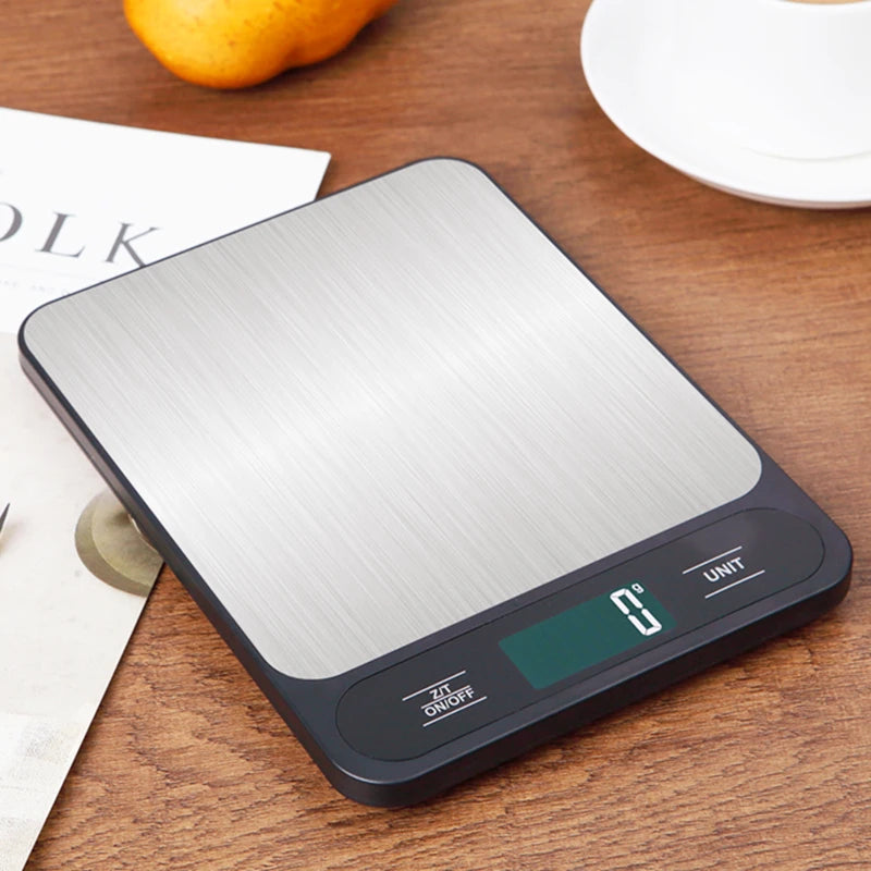 Digital Kitchen Scale Baking Gram Weight Scales LCD Digital Display Electronic Table Scale Personal Healthy Diet Food Scale 10kg
