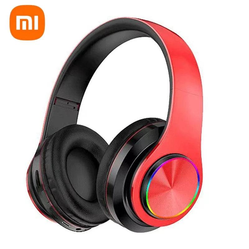 Wireless Bluetooth Headphones Xiaomi 2025, stereo sound with noise reduction microphone.