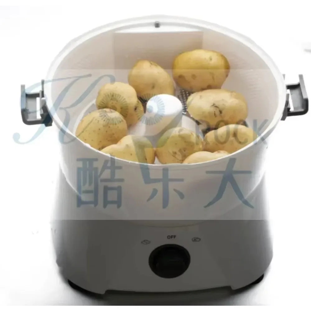 Electric Rotating Potato Peeler Machine for Home & Commercial Use
