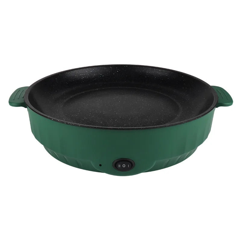 Electric MultiCooker 220V Househould Barbecue Electric Frying Pan Fish Omelette Fried Steak Non-stick Cooking Machine Frying Pan