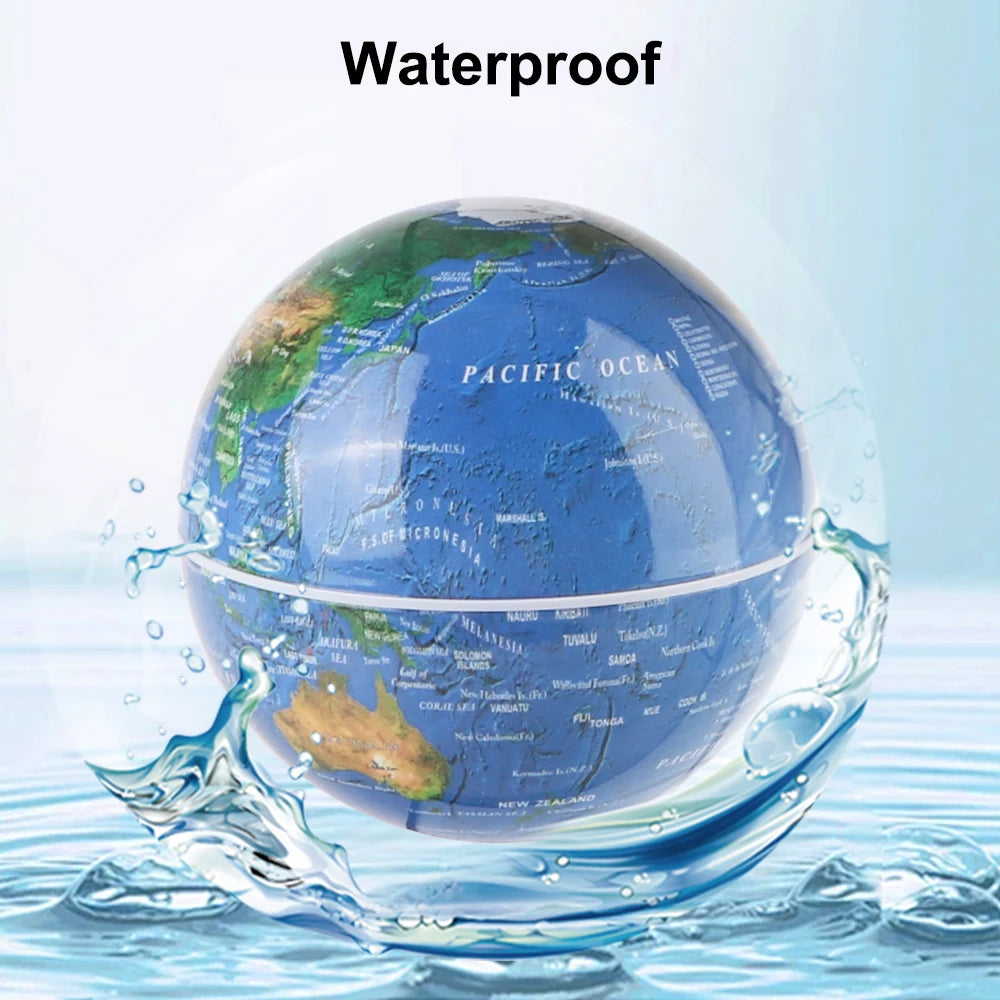 LED Floating Globe with World Map – Magnetic Levitation Antigravity Lamp, Unique Electronic Light for Home Decor and Birthday Gifts