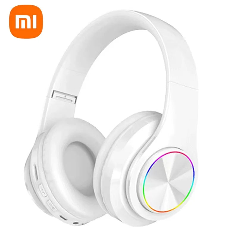 Wireless Bluetooth Headphones Xiaomi 2025, stereo sound with noise reduction microphone.