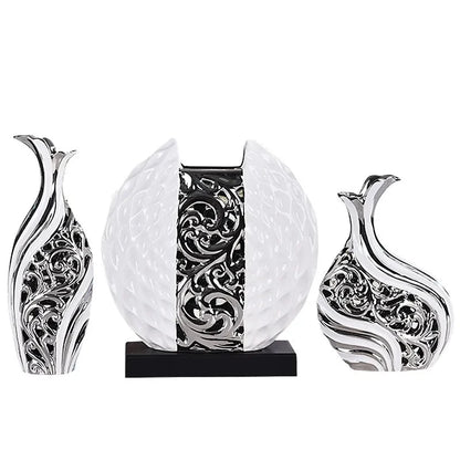 European‑Inspired Handcrafted Porcelain Vase | Wedding & Room Decor