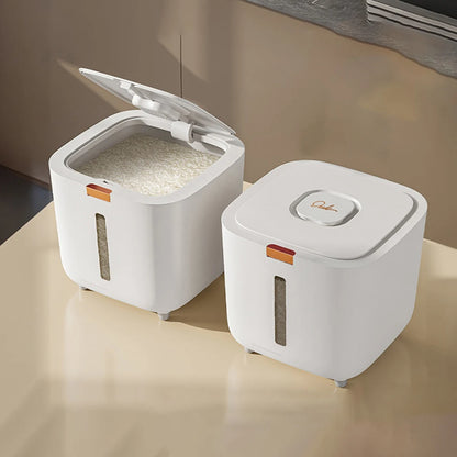 Boîte de riz anti-insectes et anti-humidité 5/10 kg avec couvercle